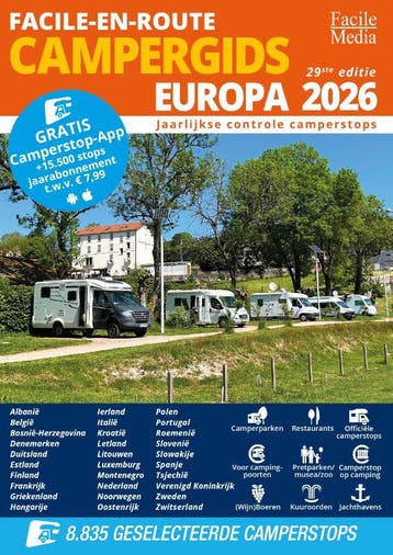 Facile-En-Route Campergids Europa 2026 | E.M. Dobbelsteen, Boeken, Verzenden, Nieuw, E.M. Dobbelsteen