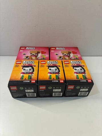 Lego Set - BrickHeadz - BRAND NEW - 5X BRICKHEADZ BUNDLE -, Nieuw
