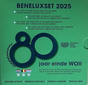 Benelux. Benelux set 2025 (Zonder minimumprijs)
