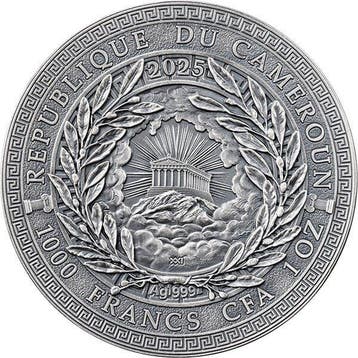 Kameroen. 1000 Francs 2025 Moirai - The Great Greek