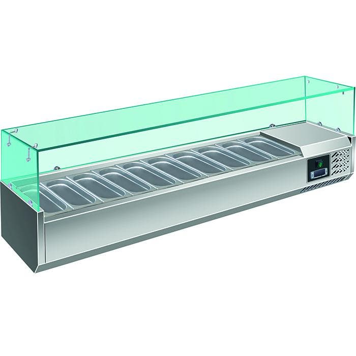 SARO Gekoelde opzetvitrine - EVRX 2000/330, Zakelijke goederen, Horeca | Keukenapparatuur, Koelen en Vriezen, Verzenden