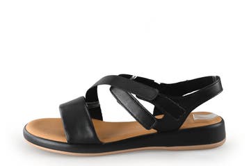 Gabor Sandalen in maat 40 Zwart, Verzenden, Zwart, Gabor, Sandalen of Muiltjes