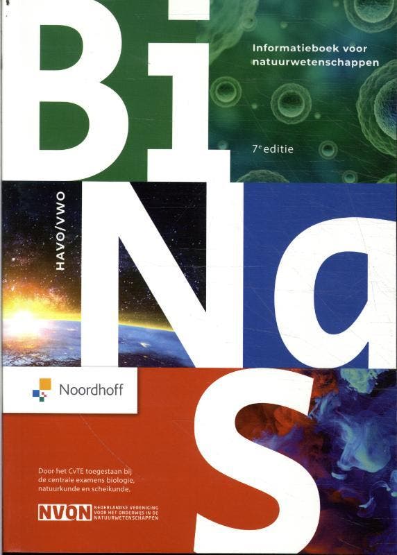 Binas Havo/Vwo Informatieboek | Nieuw, Boeken, Overige Boeken, Nieuw, Verzenden