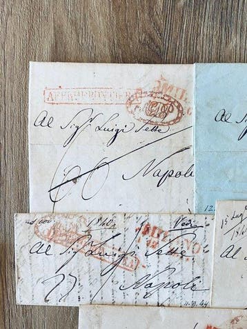 Autriche 1840/1850 - Lombardo-Vénitien 1840/1850 — lot, Gestempeld
