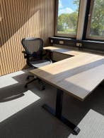 Refurbished Herman Miller Aeron Remastered -Natuureiken Look, Verzenden, Bureaustoel
