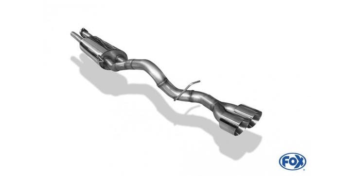 FOX Hummer H2 half systeem van cat - 2x114 type 25, Auto-onderdelen, Uitlaatsystemen, Nieuw, Verzenden
