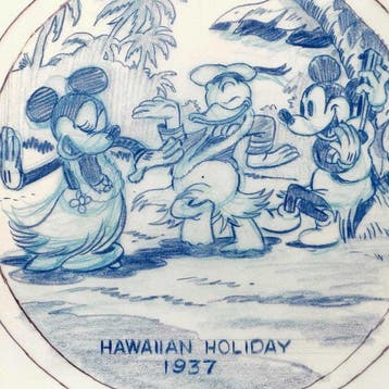 Mickey Mouse : RARE Original Layout Art for Collector Plate, Verzamelen, Nieuw