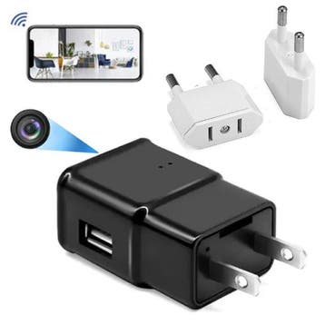 USB Oplader met Security Camera - 1080p HD Camcorder Motion, Verzenden, Nieuw