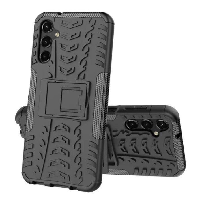 Samsung Galaxy A34 (5G) Hoesje met Kickstand - Shockproof, Télécoms, Téléphonie mobile | Housses, Coques & Façades | Samsung, Envoi