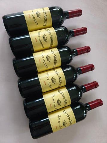 2004 Clos du Marquis - Saint-Julien - 6 Flessen (0.75 liter), Verzamelen, Nieuw
