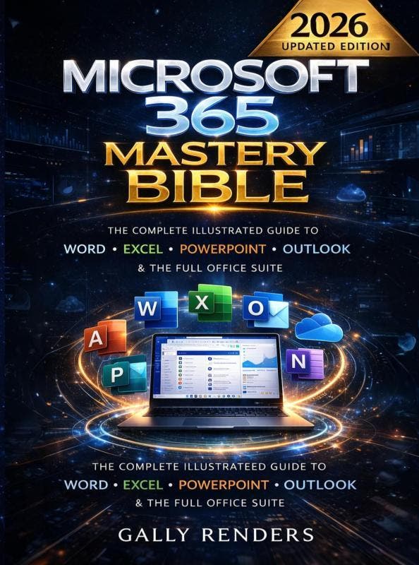 Microsoft 365 Mastery Bible | Gally Renders | Nieuw, Livres, Livres Autre, Envoi