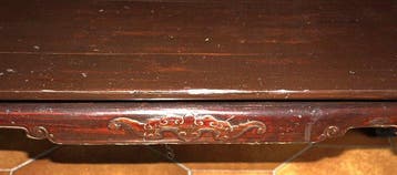 Bijzettafel - Elm - China - Qing Dynastie (1644-1911)