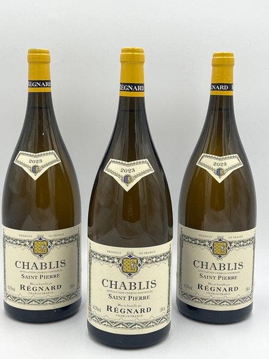2023 Régnard Chablis Saint-Pierre - Chablis - 3 Magnums (1,5, Collections, Vins