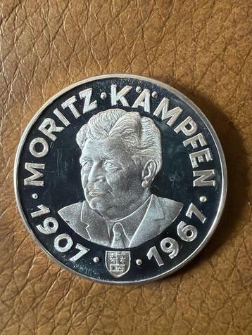 Zwitserland. Medal 1968 Moritz Kämpfen 15g (.900) (Zonder, Postzegels en Munten