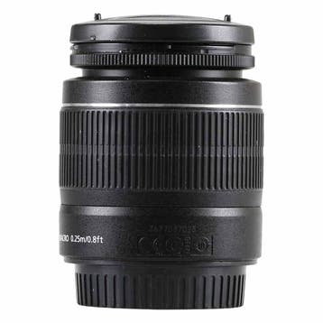 Canon EF-S 18-55mm f/3.5-5.6 III met garantie, Ophalen of Verzenden, Gebruikt