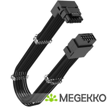 Akasa G-Nexus PX16 12+4-pin Zwart, Computers en Software, Pc- en Netwerkkabels, Verzenden, Nieuw