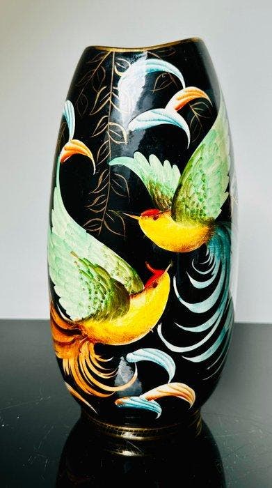 H.Bequet - H.Bequet - Vase - Faïence - Vaas H.Bequet, Antiquités & Art, Art | Objets design