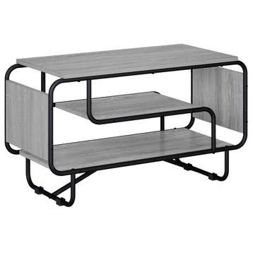 vidaXL TV Stand 80 x 36 x 45 cm Grijs Sonoma Bewerkt hout, Huis en Inrichting, Verzenden, Nieuw