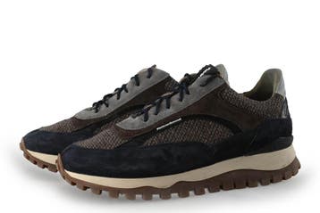 Floris van Bommel Sneakers in maat 42½ Bruin, Kleding | Heren, Schoenen, Bruin, Verzenden, Floris van Bommel, Zo goed als nieuw