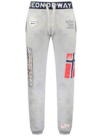 Geographical Norway Joggingbroek Moliere Heren Lichtgrijs, Verzenden