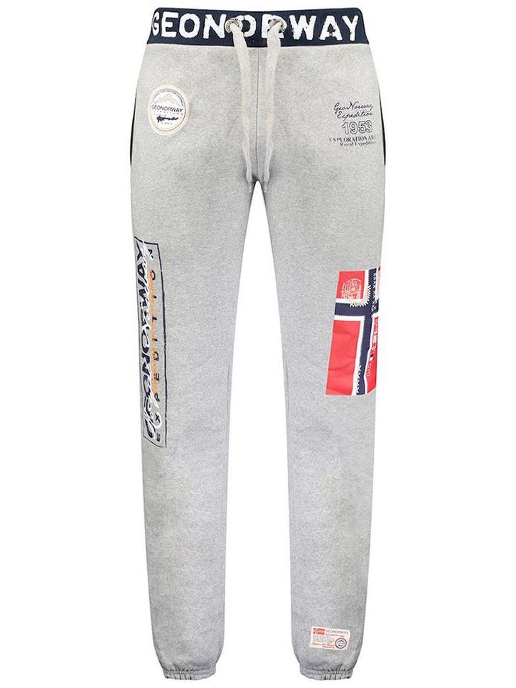 Geographical Norway Joggingbroek Moliere Heren Lichtgrijs, Kleding | Heren, Broeken en Pantalons, Verzenden