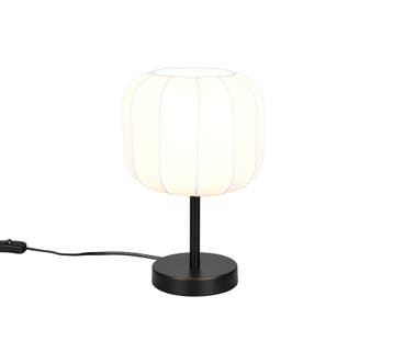 Trio MADLEINE tafellamp | E27 Fitting | mat zwart met wit |, Verzenden, Nieuw