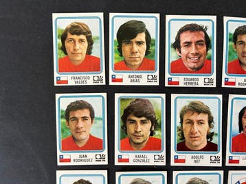 1974 Panini World Cup Munchen 74 Chile - 14 Sticker - Near, Verzamelen, Nieuw