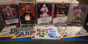 Topps, Panini NFL Will Campbell, Tyler Shough,Riley