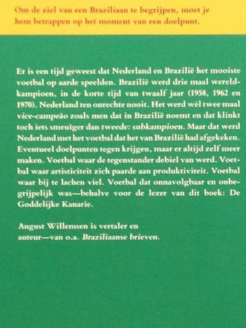 De goddelijke kanarie / Nederlandse sportbibliotheek / 3, Verzenden, August Willemsen