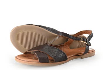 Laurent David Sandalen in maat 40 Zwart, Verzenden, Zwart, Sandalen of Muiltjes, Zo goed als nieuw
