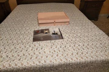 Bedsprei - 250 cm - 220 cm, Antiek en Kunst