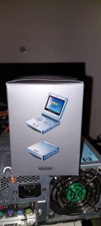 Nintendo - Gameboy Advance SP - arctic blue -, Games en Spelcomputers, Nieuw