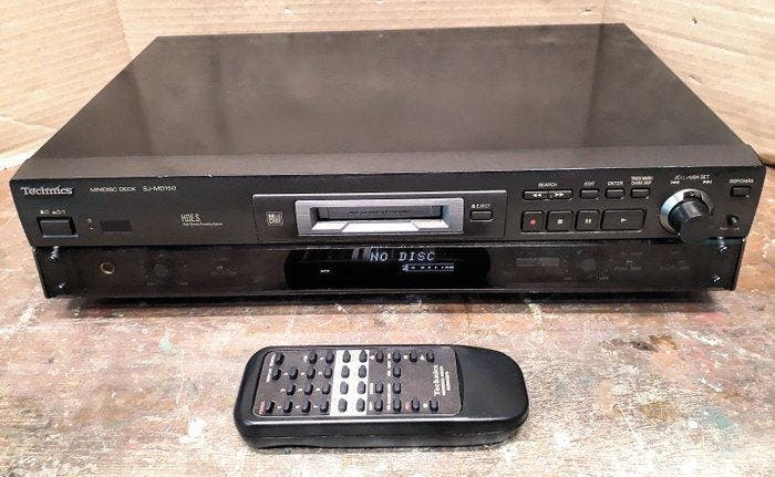 ② Technics - SJ-MD150 Minidisc deck — Radio's — 2dehands