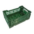 Vouwkrat 270x170x105 mm kunststof nieuw Groen, Doe-het-zelf en Bouw, Kratten en Dozen, Ophalen of Verzenden, Nieuw