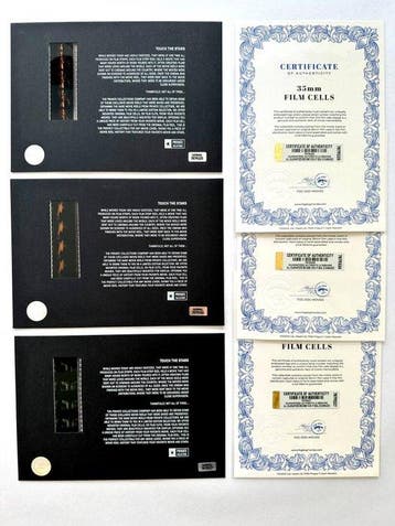 The Lord of the Rings – Rare Trilogy Set of 3 Mounted 35mm, Nieuw