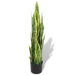 vidaXL Kunst sanseveria plant met pot 90 cm groen, Verzenden