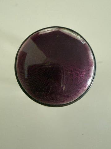 Inktpot - Emaille, Zilver