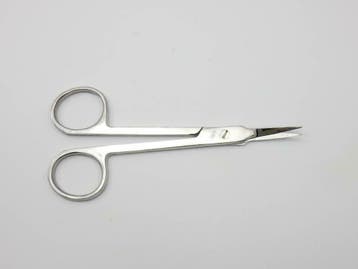 Mini schaar gebogen, Hobby en Vrije tijd, Knutselen, Nieuw