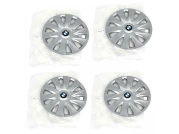 4x ORIGINAL BMW Wieldop ZILVER 16 Inch F20 F21 F22 F23 F30 F, Ophalen of Verzenden, Nieuw
