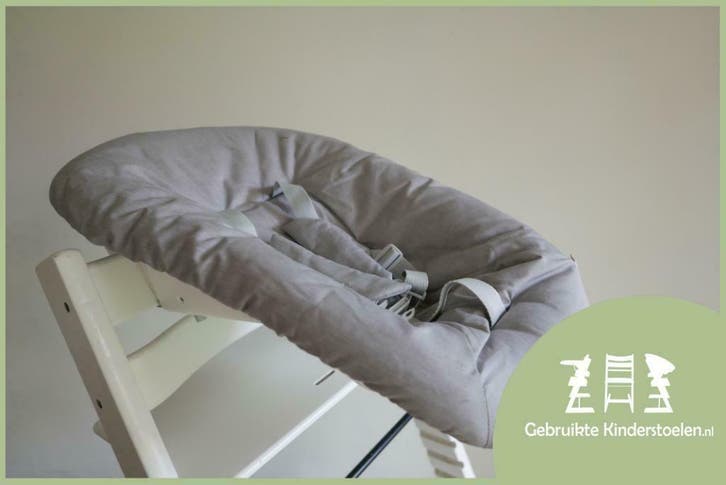 Stokke Tripp Trapp newborn grijs roze groen gris rose vert, Enfants & Bébés, Chaises pour enfants, Envoi