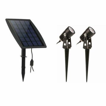 LED Tuinverlichting Zonne-Energie met Schemerschakelaar, Verzenden, Nieuw