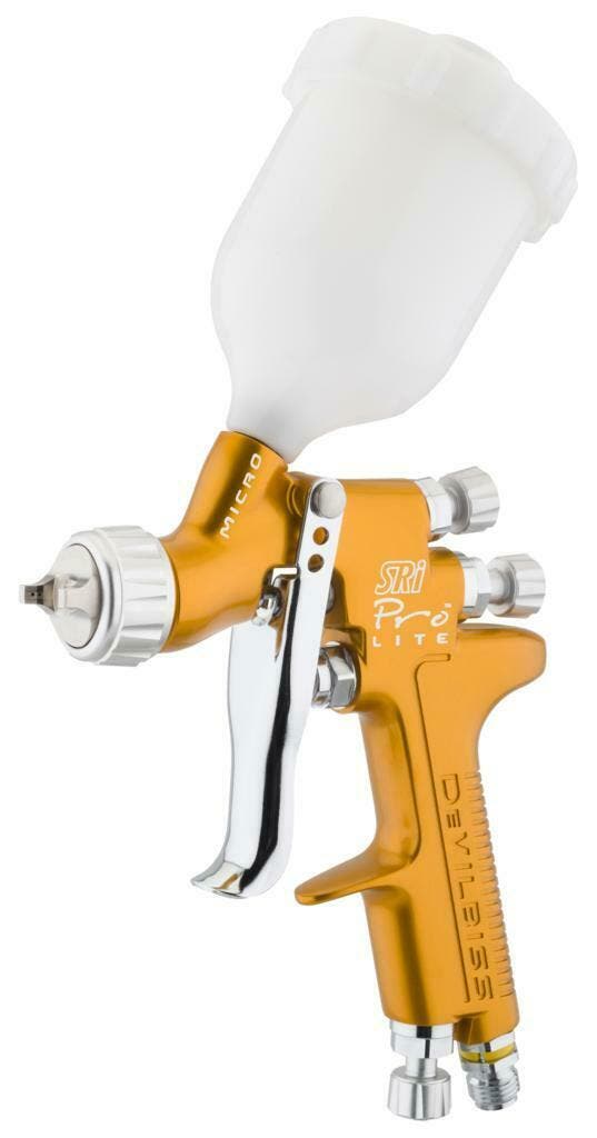 DeVilbiss SRi Pro LITE Spotrepair bovenbekerspuit kleur BLAU, Doe-het-zelf en Bouw, Verf, Beits en Lak, Nieuw