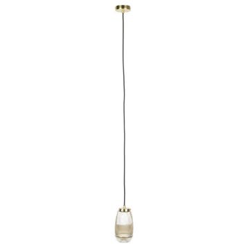 2dekans | Feliz Lifestyle Robin Hanglamp - Goud glas -, Ophalen of Verzenden, Nieuw