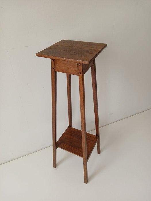 Table à plantes - Chêne - Amsterdamse School, Antiquités & Art, Art | Objets design