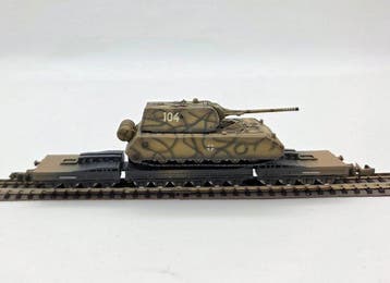 Resin N - Model treinwagon (1) - Historische zware, Nieuw