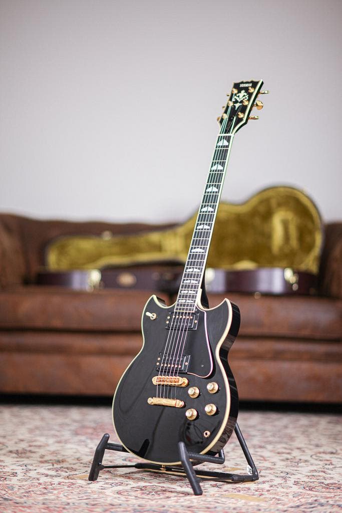 Yamaha SG2000 MiJ 2008 | Ebony, Muziek en Instrumenten, Snaarinstrumenten | Gitaren | Elektrisch, Verzenden