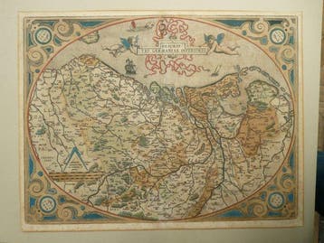 Pays-Bas - Belgique, Luxembourg; Abraham Ortelius -