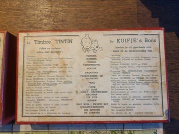 Tintin - 1 Puzzle - Timbre Tintin - 1950