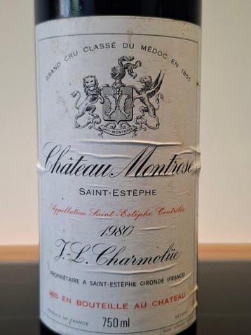 1980 Chateau Montrose - Saint-Estèphe 2ème Grand Cru Classé