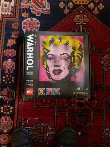 Lego Set - 31197 - Art - Warhol Marilyn Monroe, Nieuw